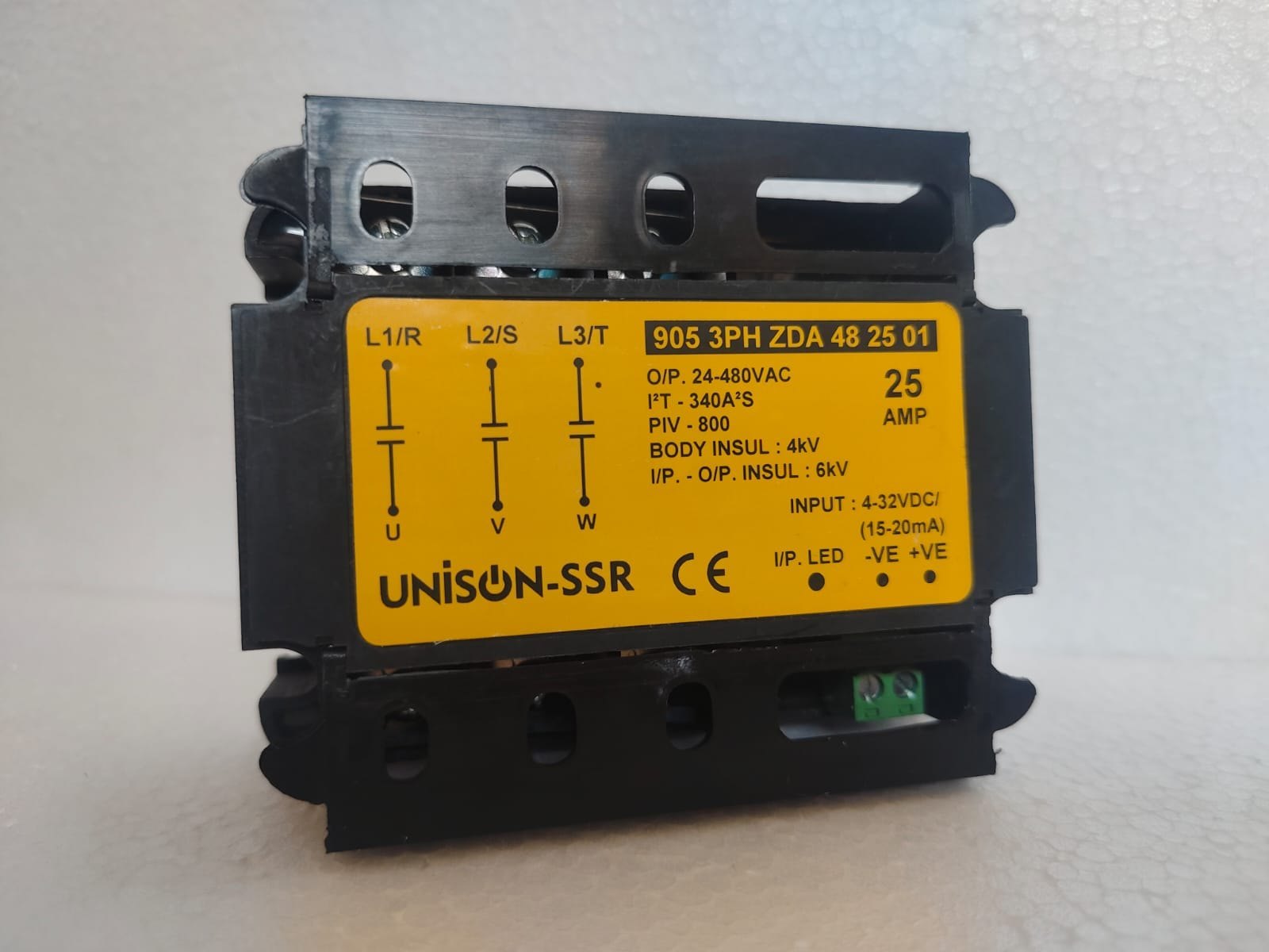 Unison 905 3PH ZDA 48 25 01 Solid State Relay